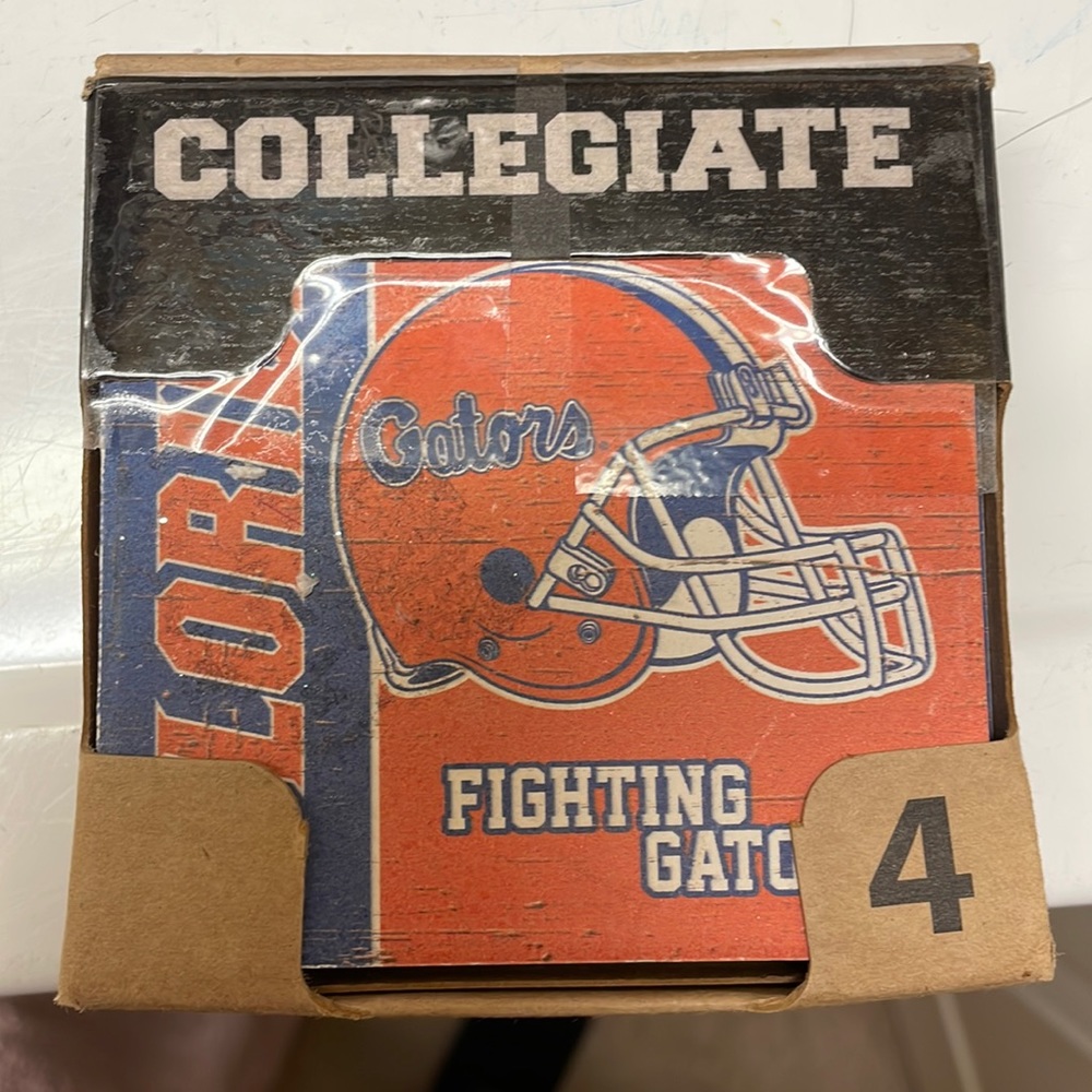 4 Pack of Gator Coasters